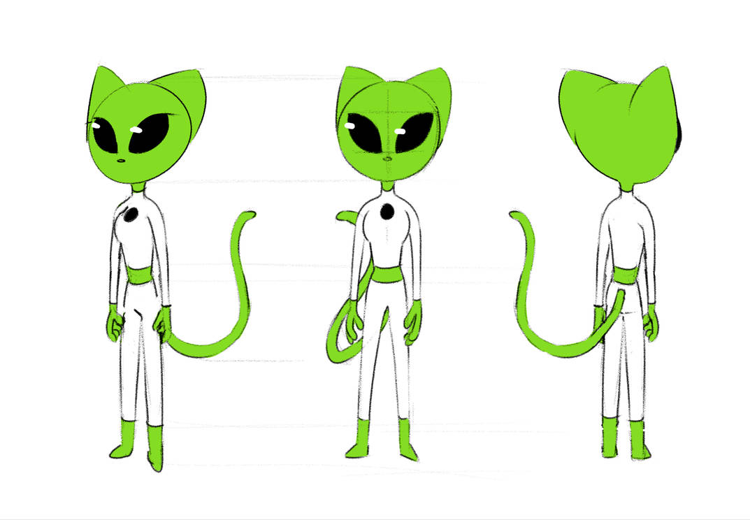 Alien cat by AllanRedhill on DeviantArt