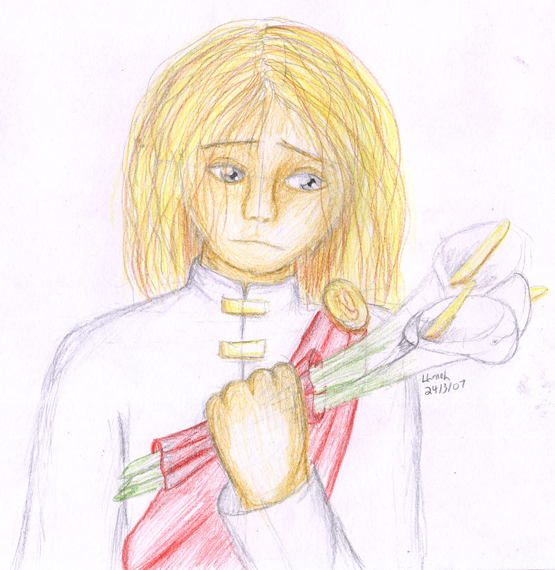 Flowers and the Archangel by Llrael