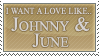 .:Johnny + June--Stamp:. by Selective-Yellow