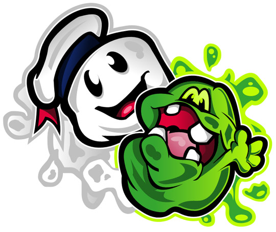 Stay Puft VS Slimer