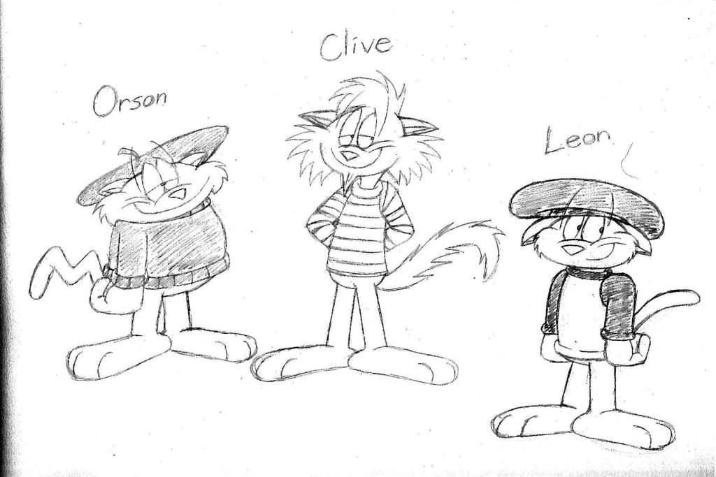 Beatnik Cats by IrishBeckyCartoons on DeviantArt