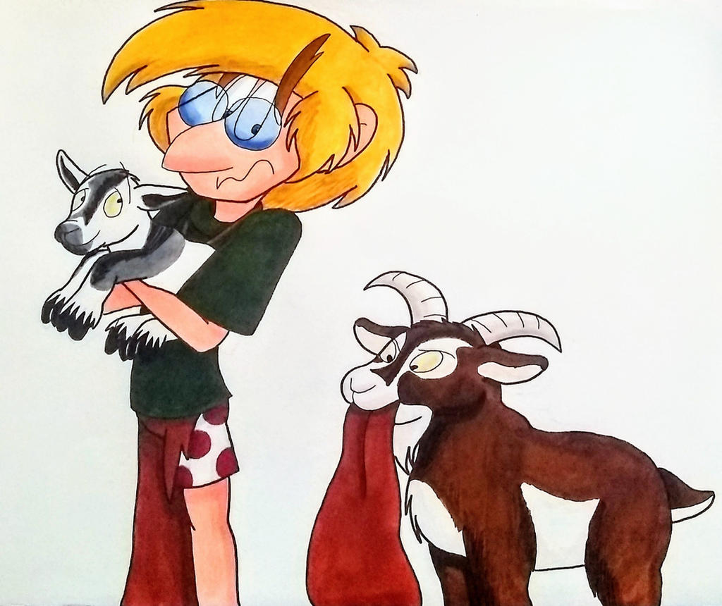 Deviantart Grumpy Goat Goats, Cute But Destructive by IrishBeckyCartoons on DeviantArt