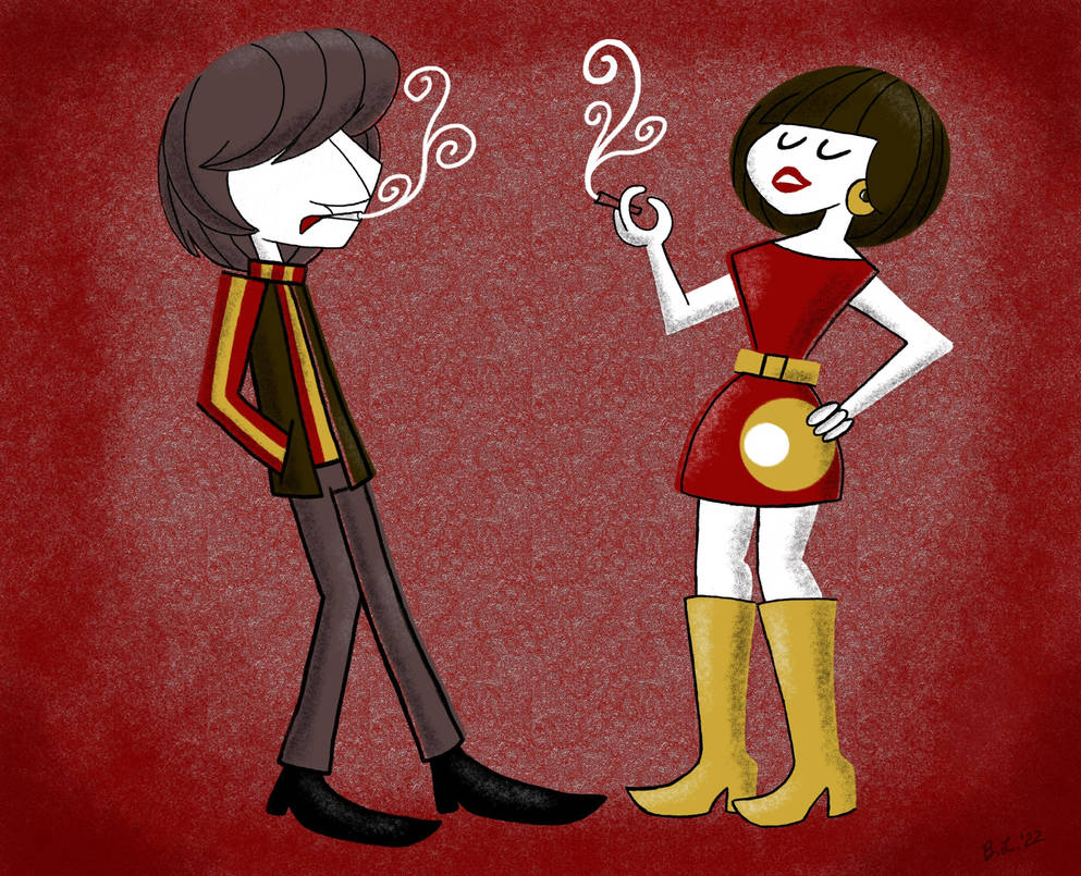 Com Mod Deviantart 60s Mod People by IrishBeckyCartoons on DeviantArt