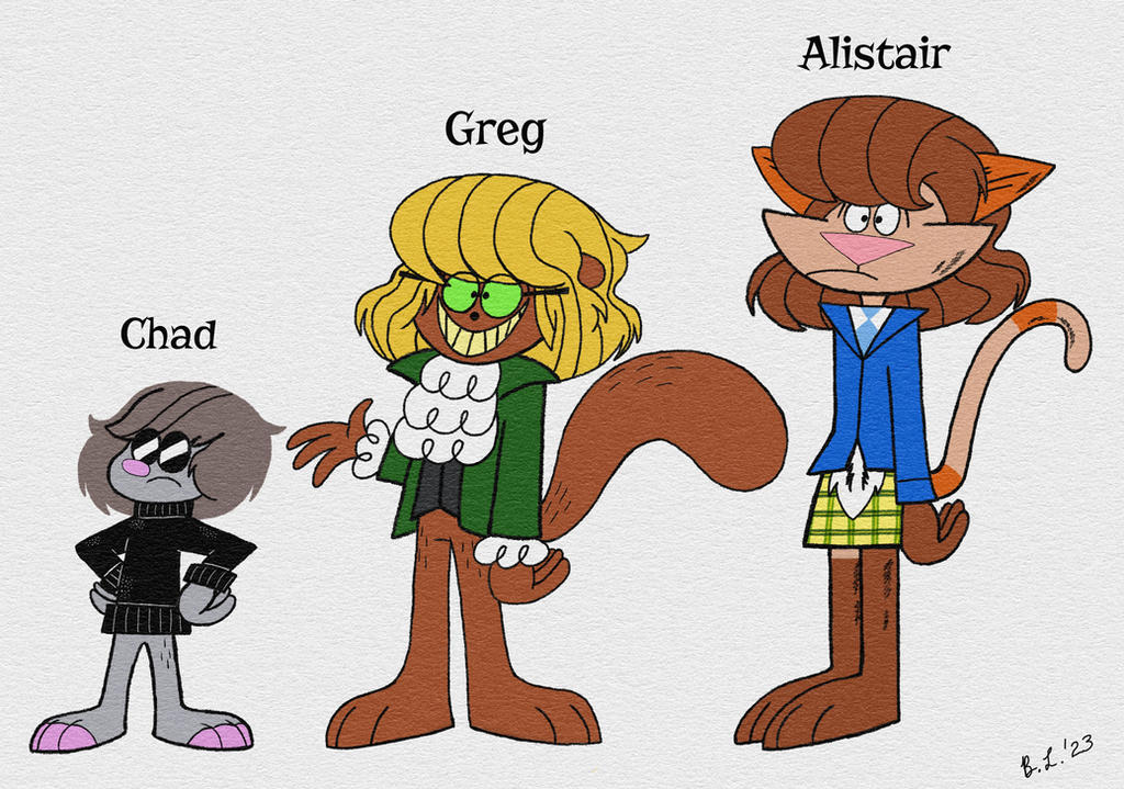 Com Mod Deviantart The Mod Trio Design Update 2023 by IrishBeckyCartoons on DeviantArt
