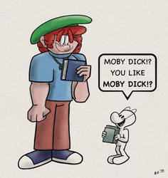 You Like MOBY DICK!? Gift Art For Jeff Smith