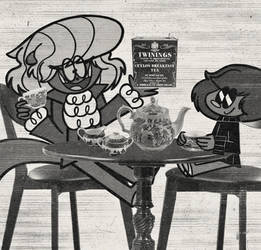 Vintage Twinings Advertisement-What? A Cartoon?