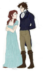 Lizzie and Mr Darcy