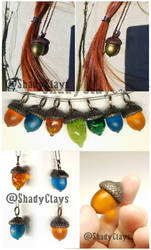 Acorn pendants