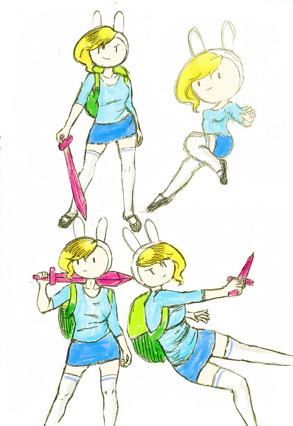 adventure time fionna doodle by greenflake2253 on DeviantArt