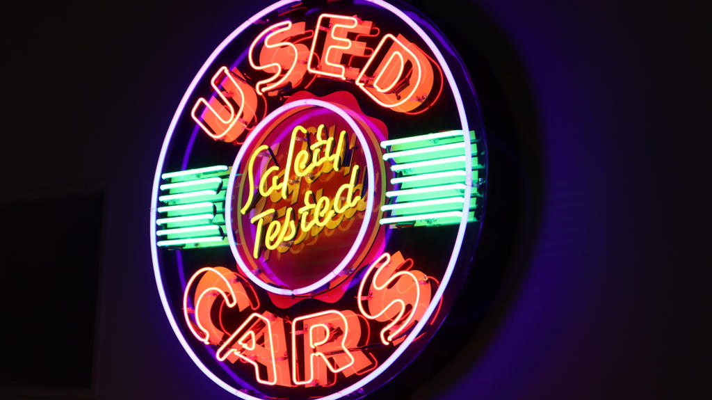 used car sign by AeroLiger on DeviantArt
