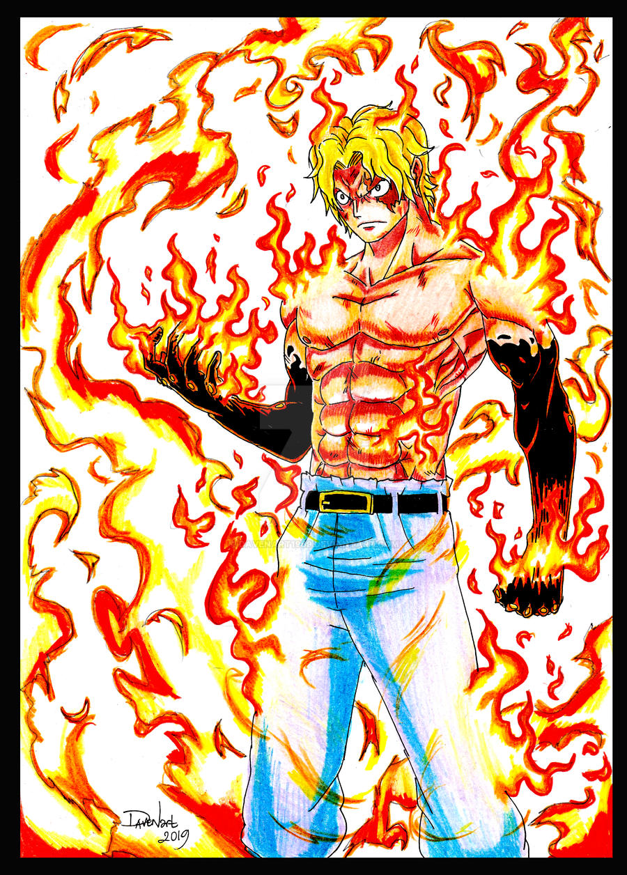 One Piece 700! Mera Mera No mi by LChoVL on DeviantArt
