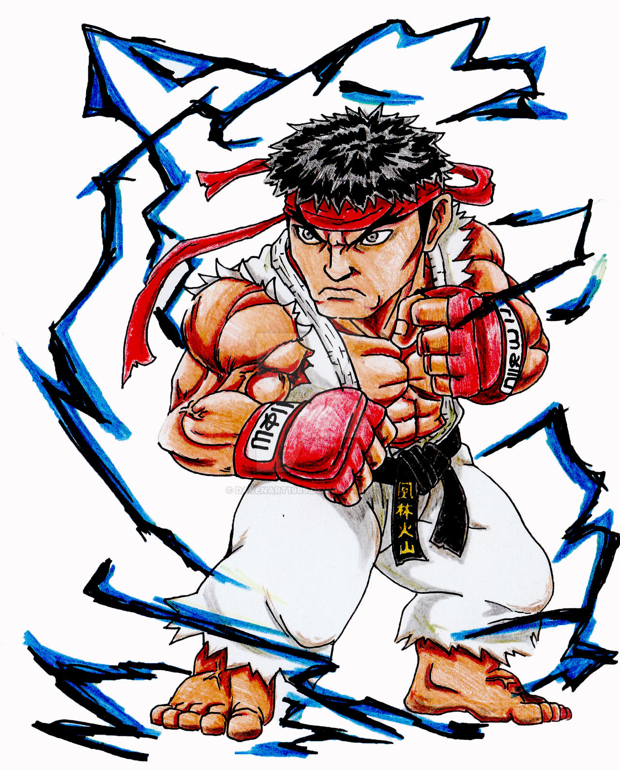 Ryu - Street fighter by leandrotitiu on DeviantArt