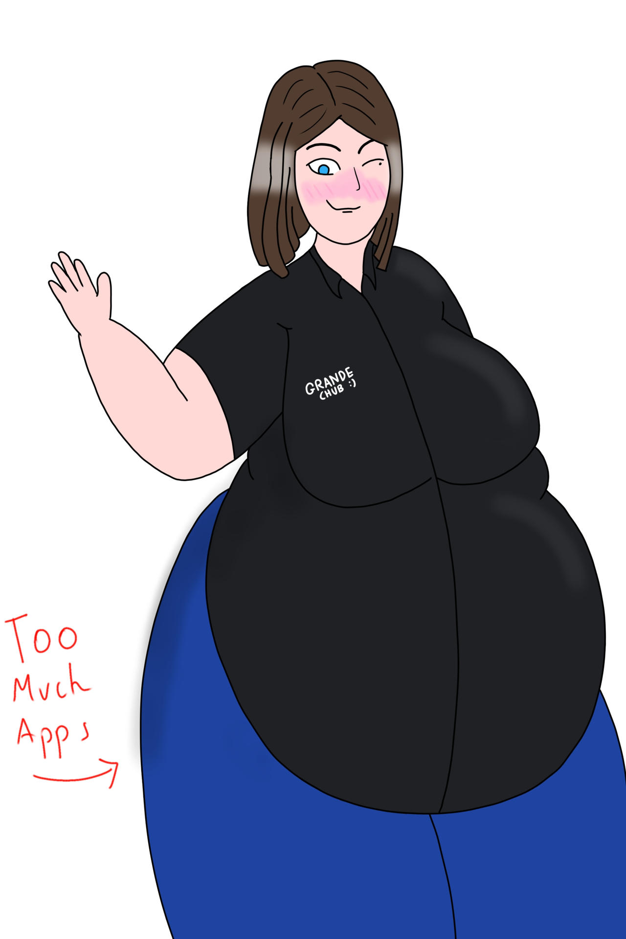 Fat Samsung Girl By Grandechub On Deviantart Fat Samsung Girl By Grandechub On Deviantart