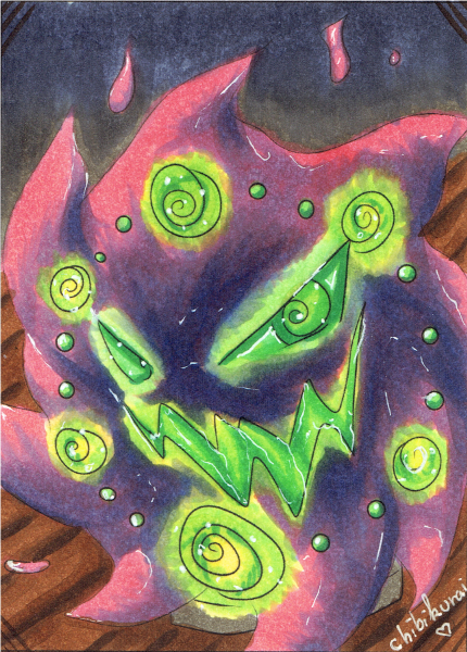 SHINY SPIRITOMB by FuPoo  Pokemon fan art, Pokemon art, Pokemon 20