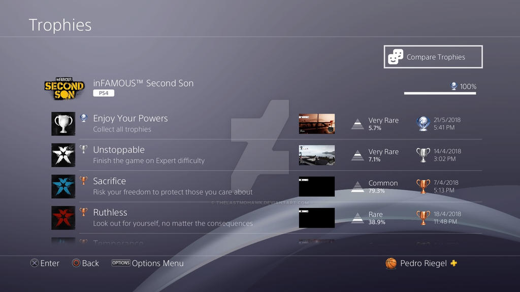 Infamous Second Son 100 Trophy Completion By Thelastmohawk On Deviantart Infamous Second Son 100 Trophy Completion By Thelastmohawk On Deviantart