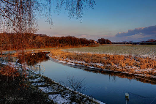 Else-Werre-Muendung in HDR