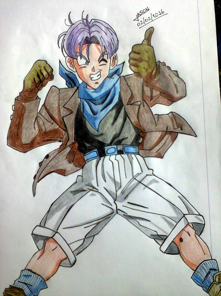trunks dragon ball gt by JasonDavid97 on DeviantArt