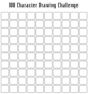 100 Disney Character Drawing Challenge Meme