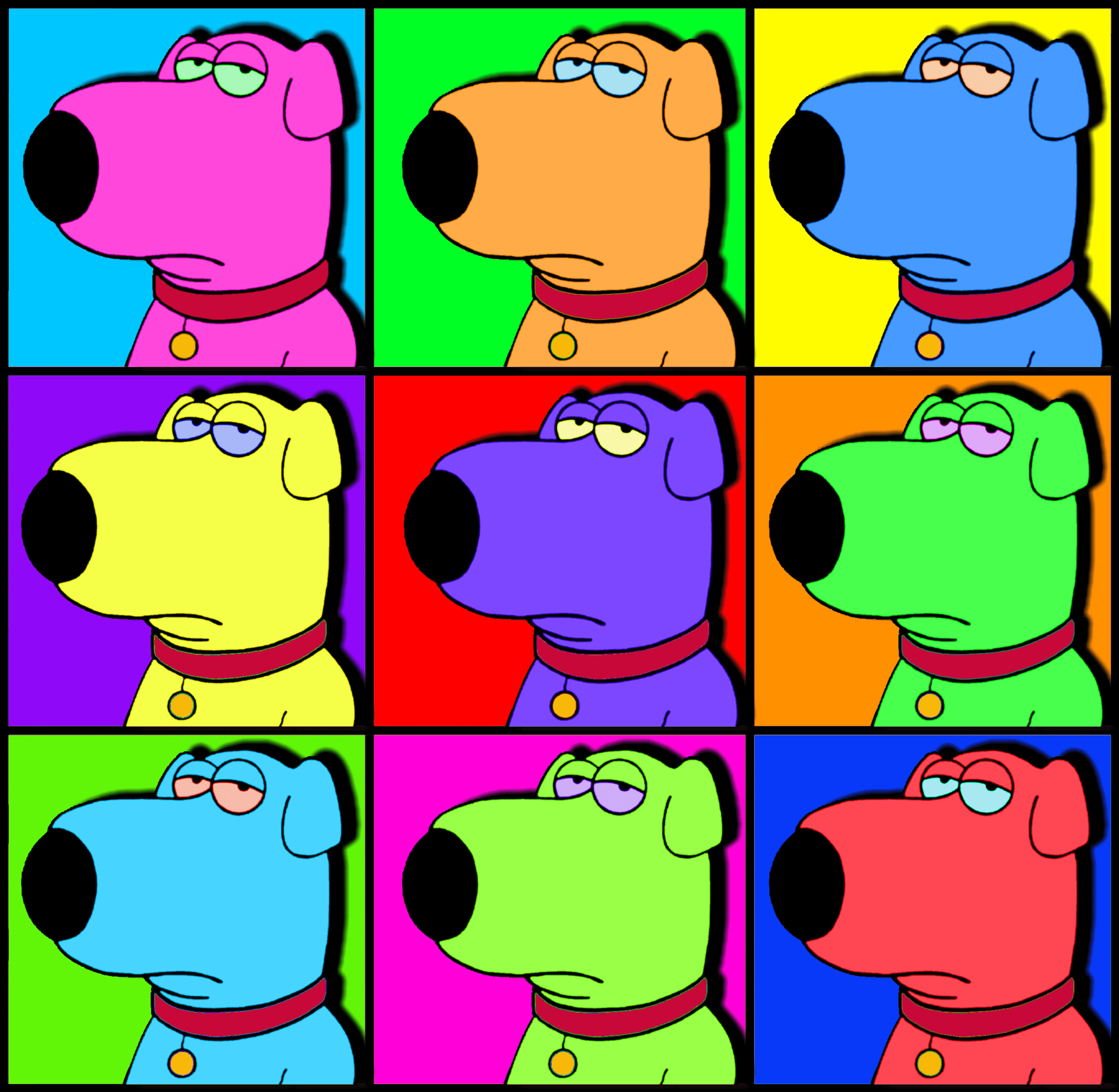 Popped Art of Brian Griffin