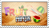 Fruit Ninja stamp