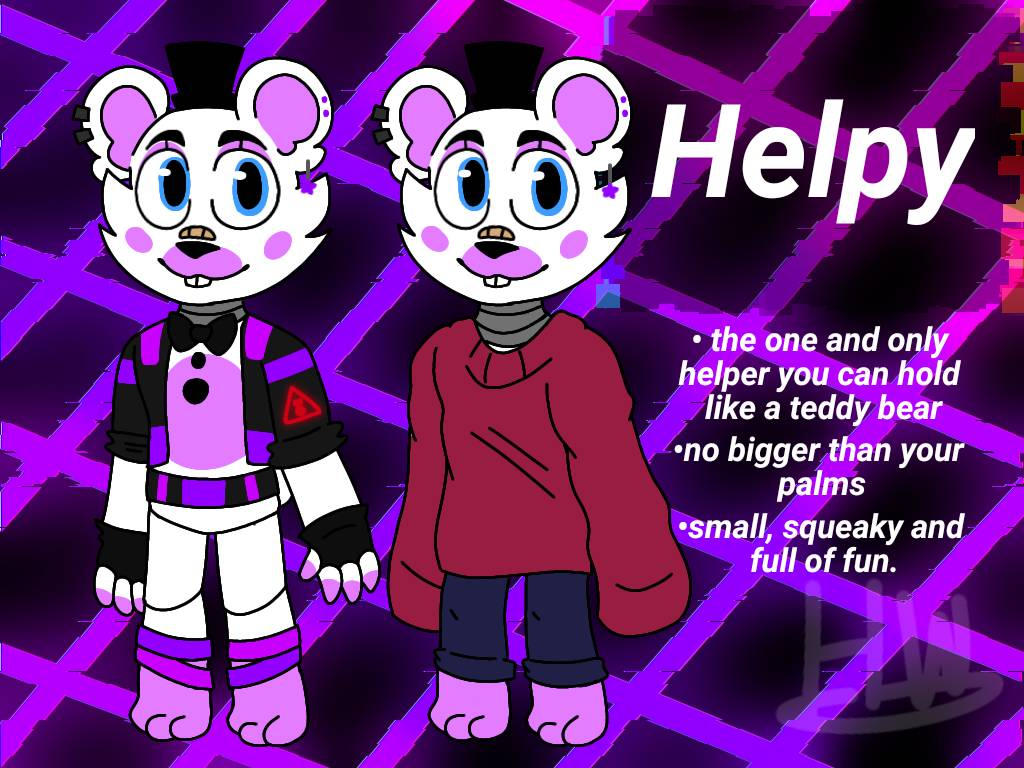Helpy Reference Sheet by UltimateAnimatist on DeviantArt