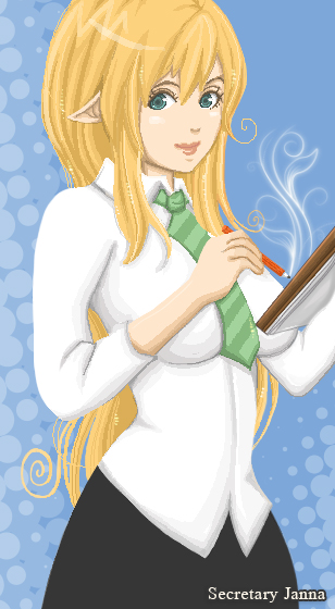 League of Legend: Secretary Janna