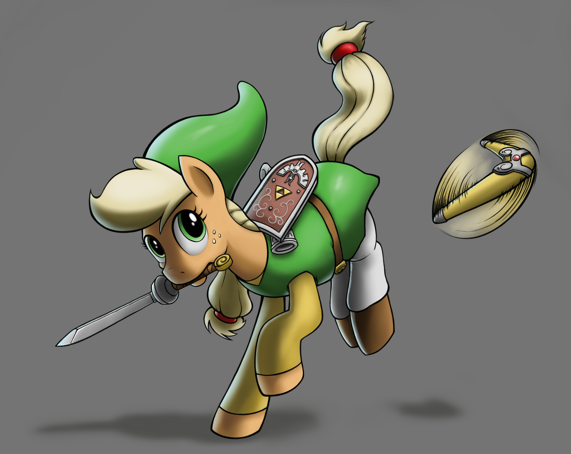 Applejack Toon Link