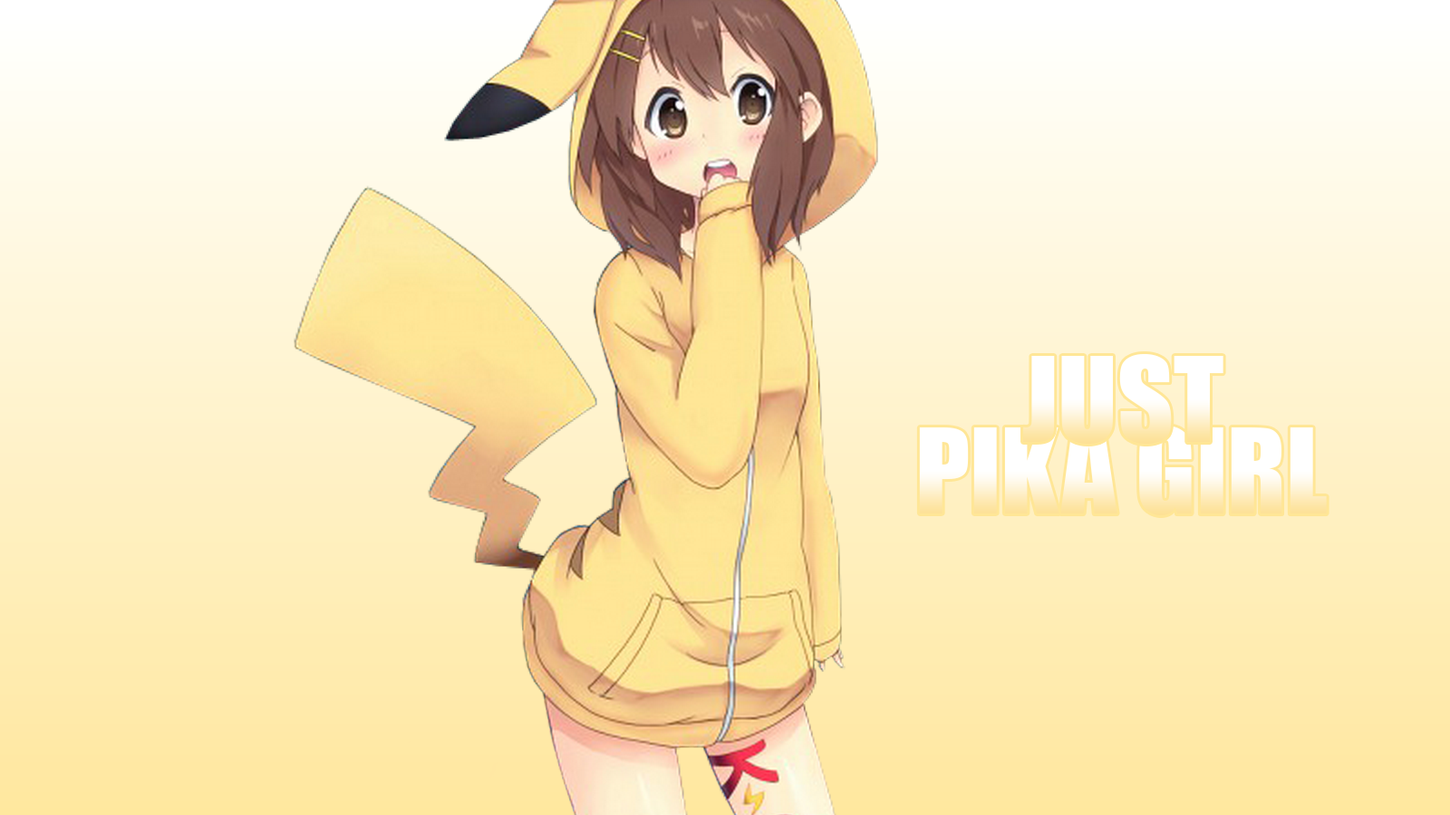 10++ Anime Pikachu Girl Wallpaper - Baka Wallpaper