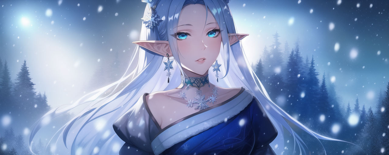 Winter Elf by Vyxs1n on DeviantArt