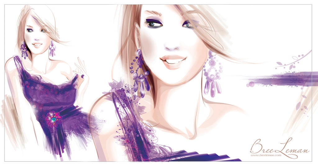 Fashion Illustration Vector by BreeLeman