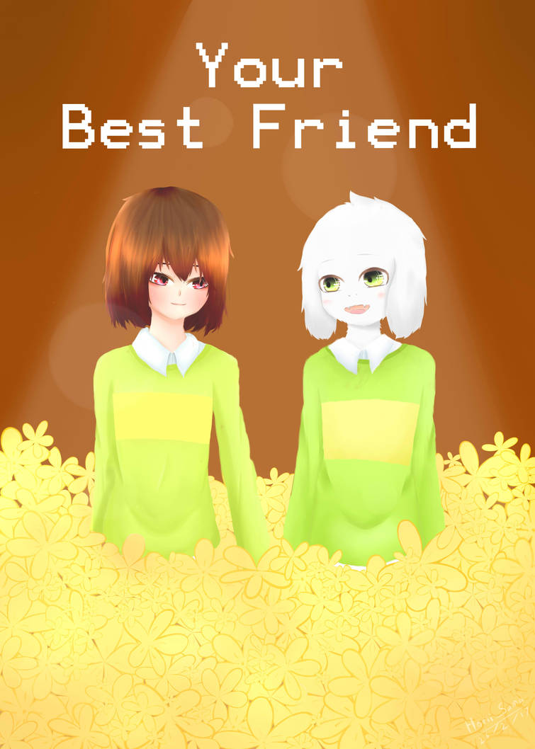 Undertale - Chara and Asriel by HoriKn on DeviantArt
