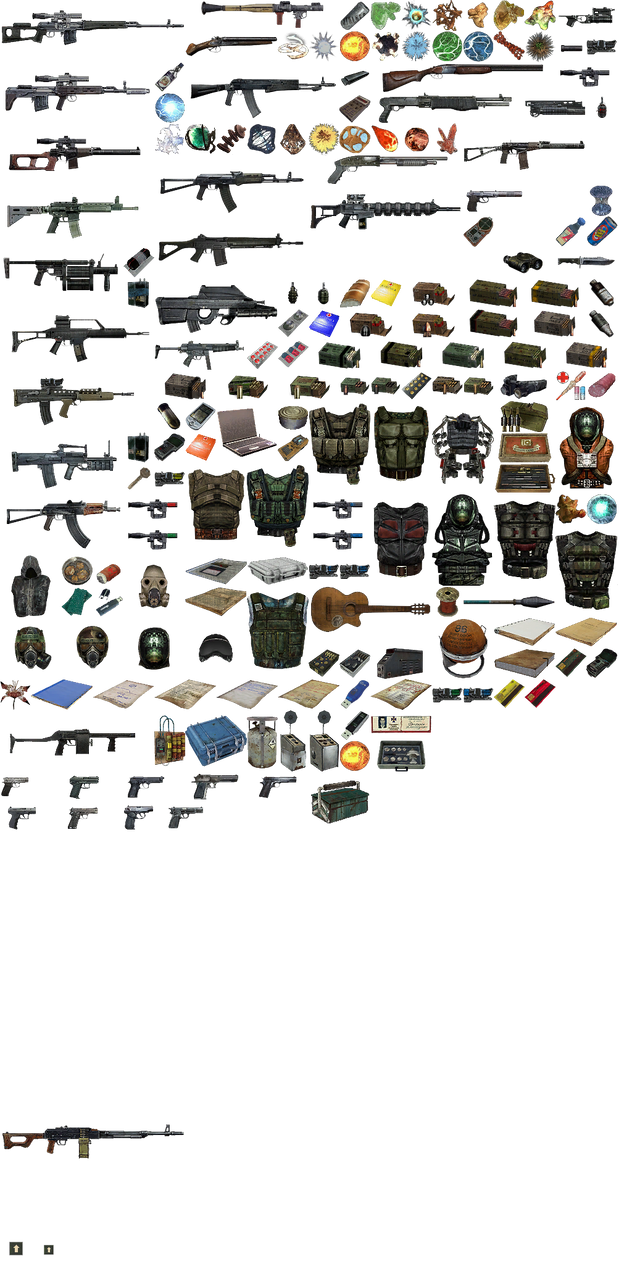 Stalker COP inventory by jotazombie on DeviantArt