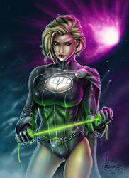 black lantern powergirl