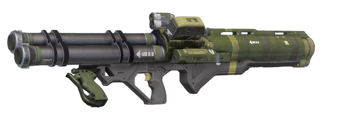 Halo 5 rocket launcher - redesign by LimBiscuit on DeviantArt
