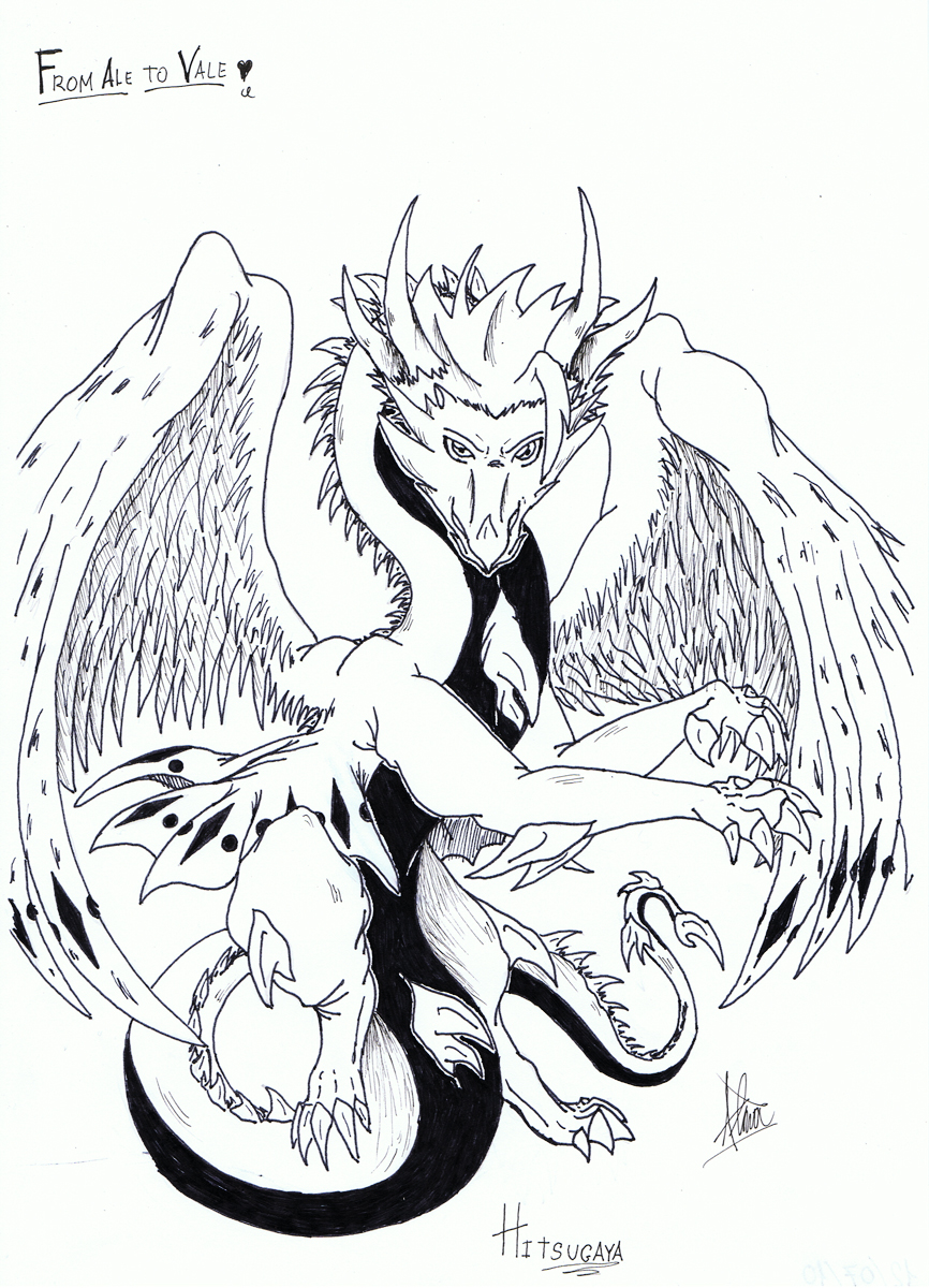 Hitsugaya Dragon Form :Gift: