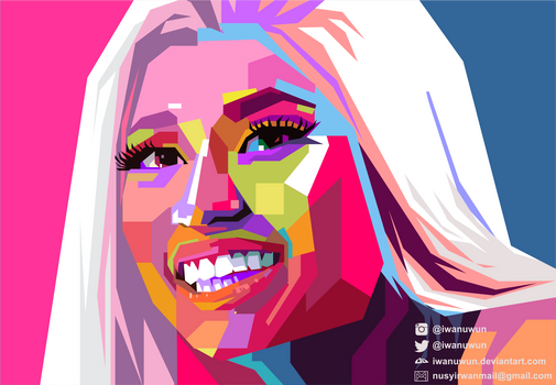 Nicky Minaj Pop Art