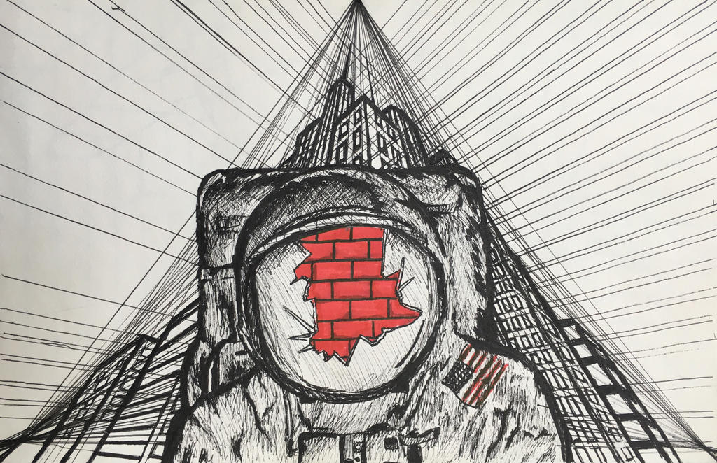 Spaceman by red-ink-art on DeviantArt