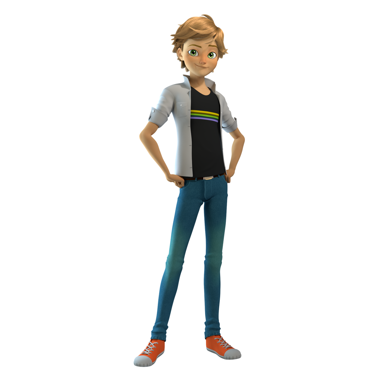 Adrien Agreste Milagroso - Miraculous Adrien Muscle PNG Transparent With  Clear Background ID 102586