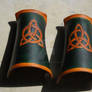 Green and Gold Trinity Bracers