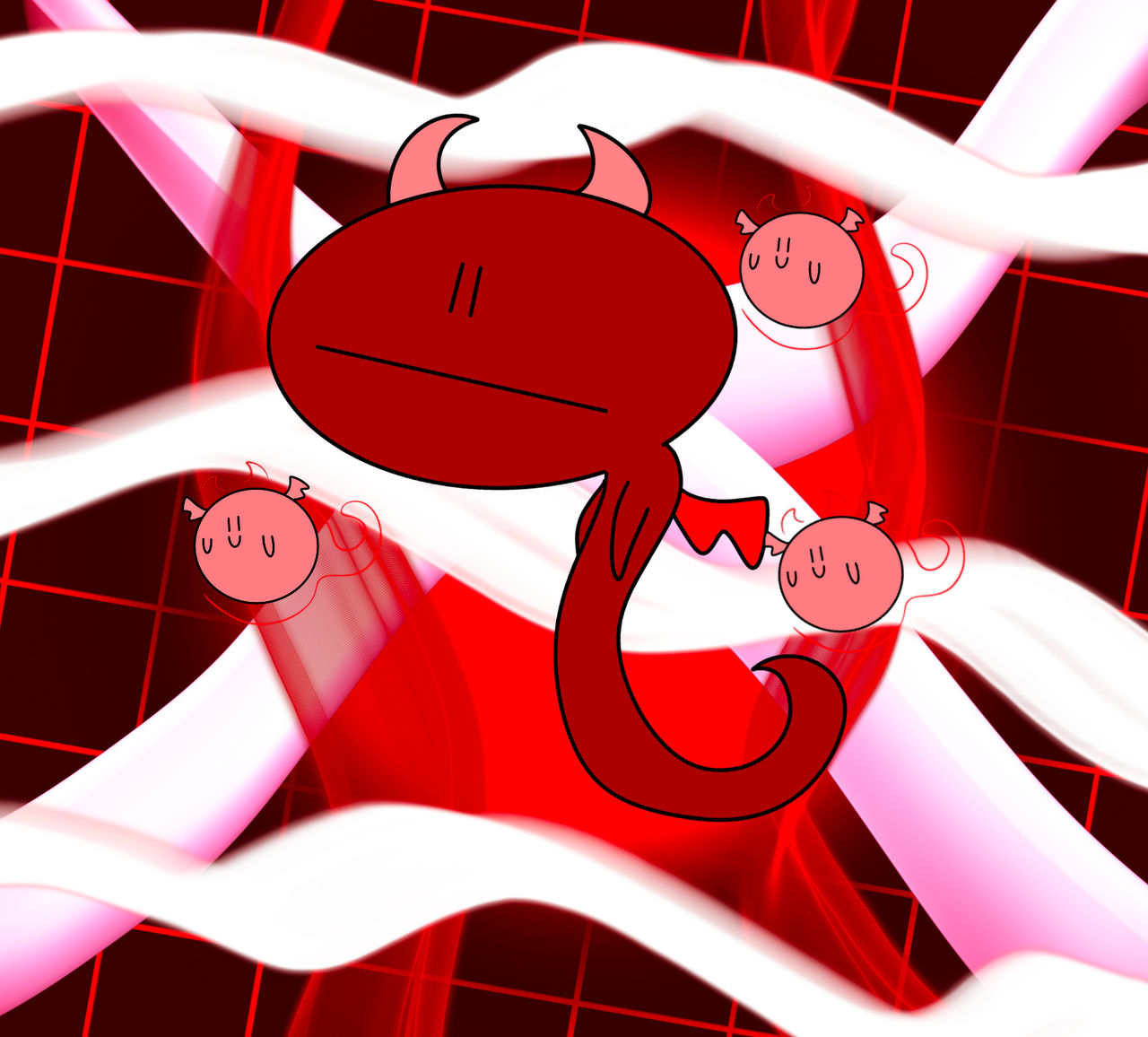 Devilino and Devilings by Double-C-Arts on DeviantArt