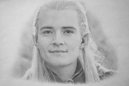 Legolas LOTR pencil