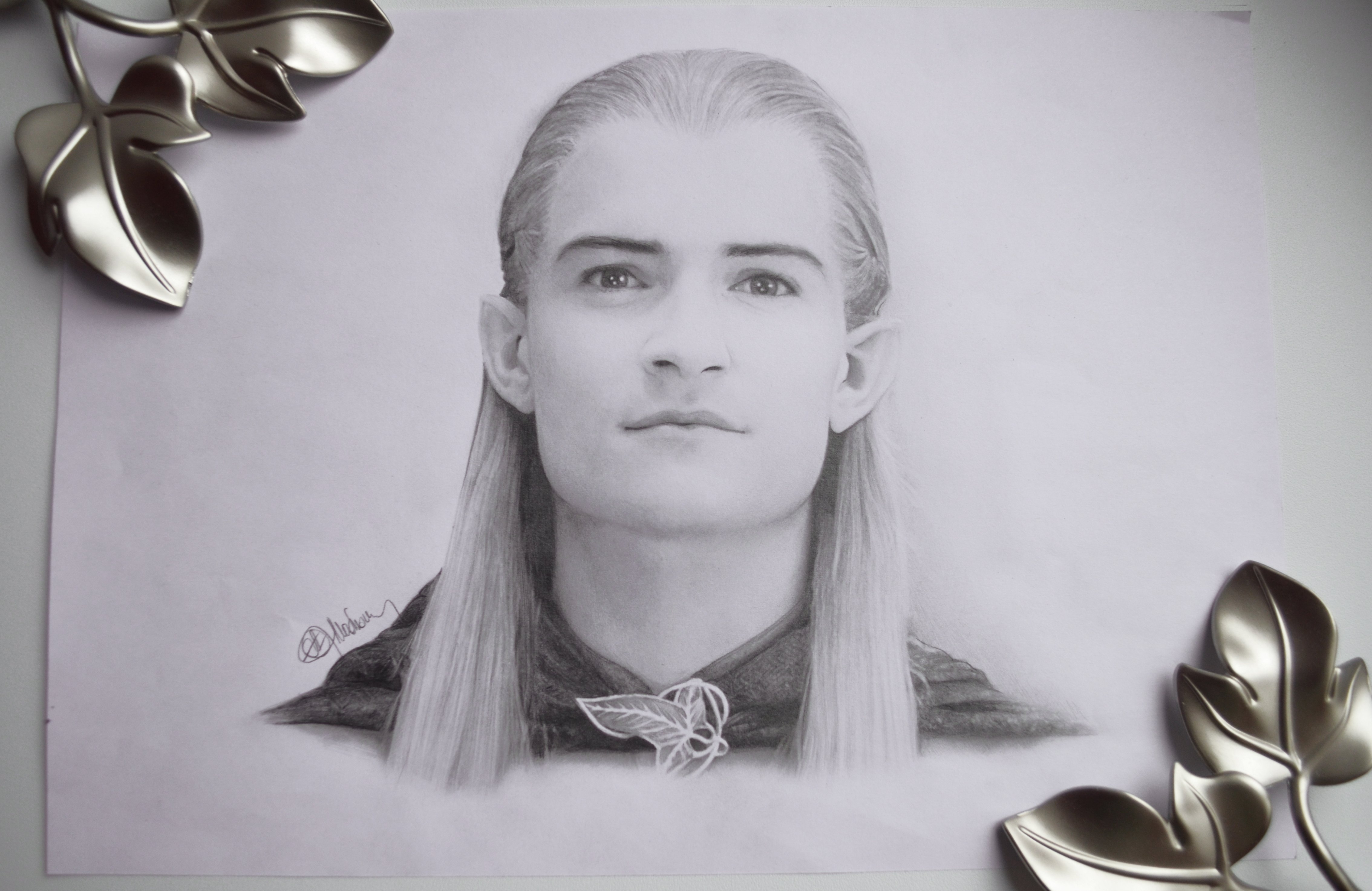 Legolas (Orlando Bloom) LOTR pencil