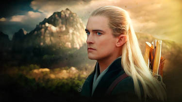 Photorealistic Legolas (Orlando Bloom) Hobbit