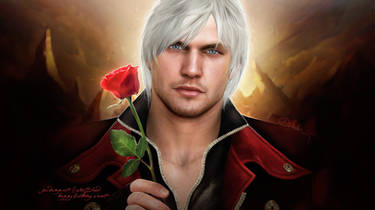 Photorealistic Dante (The Devil May Cry 4)