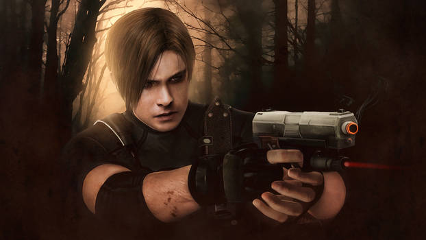 Resident evil 4, Leon Kennedy wallpaper