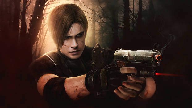 Photorealistic Ada Wong RE4 wallpaper 2500x1500 px by push-pulse