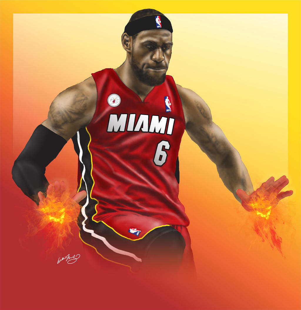 Lebron James MIAMI HEAT