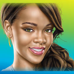 Rihanna Painting