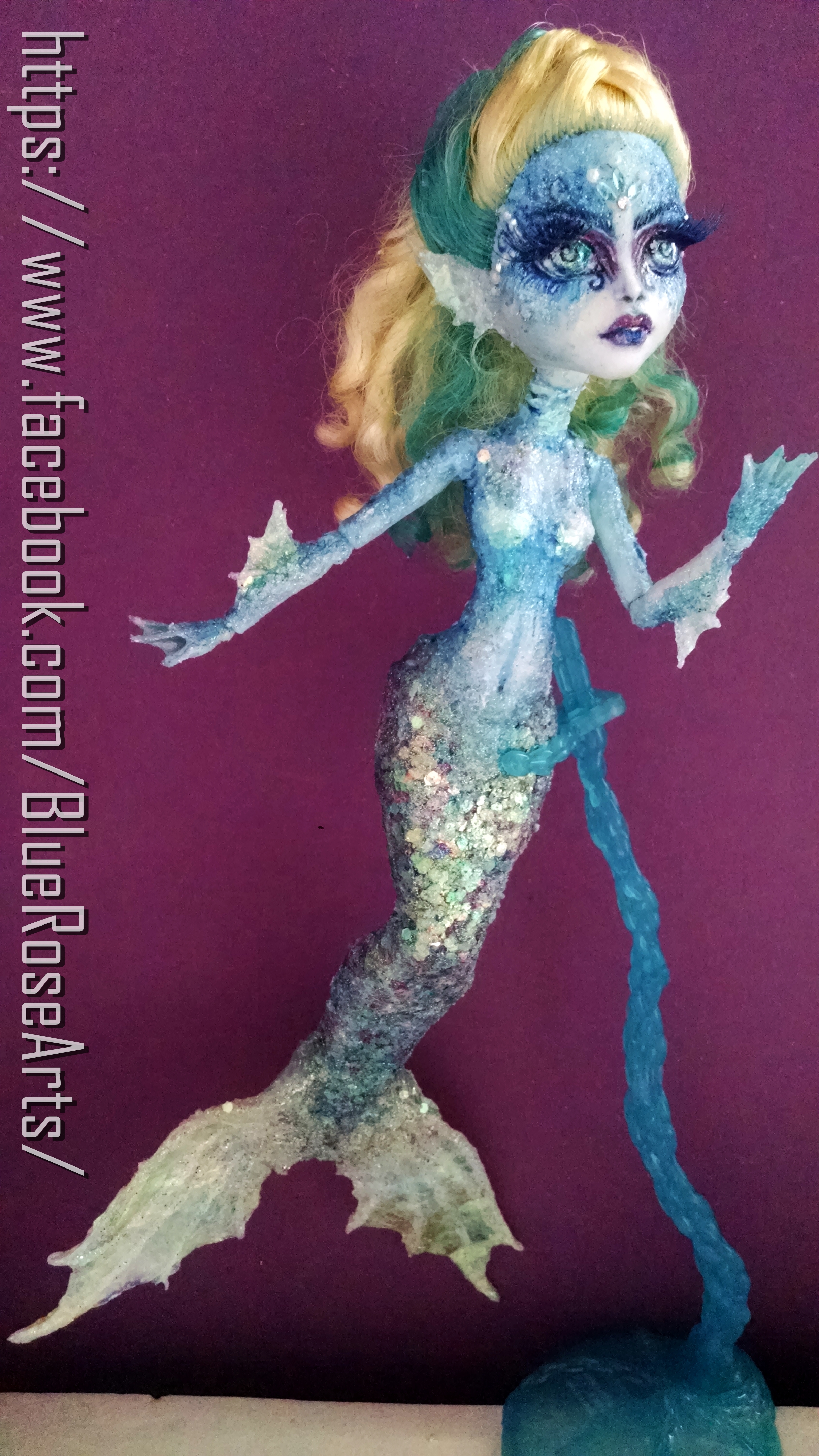 Lagoona Blue Mermaid Custom Repaint 1 By Bluue Rose On Deviantart Lagoona Blue Mermaid Custom Repaint 1 By Bluue Rose On Deviantart