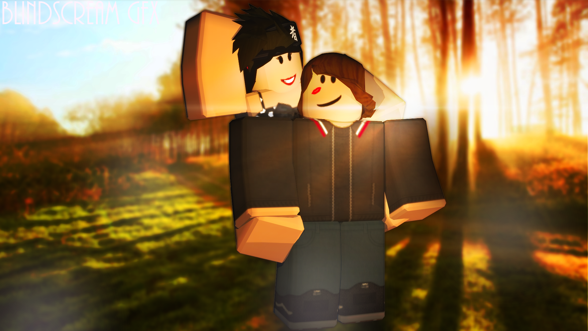 Cute fall roblox gfx